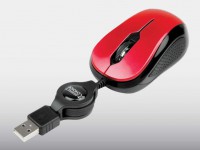 Micro ratón óptico retráctil